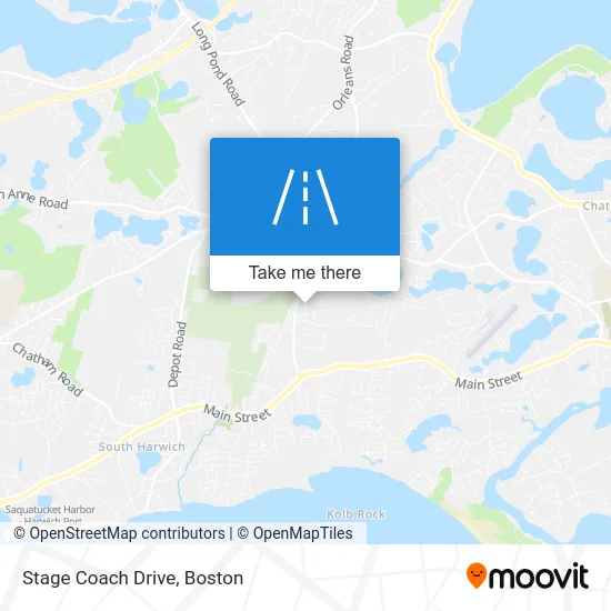 Stage Coach Drive map