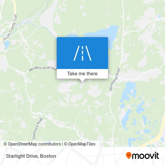 Mapa de Starlight Drive