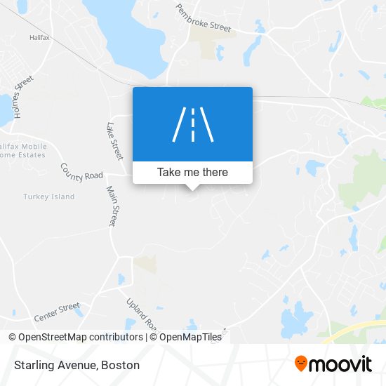 Mapa de Starling Avenue