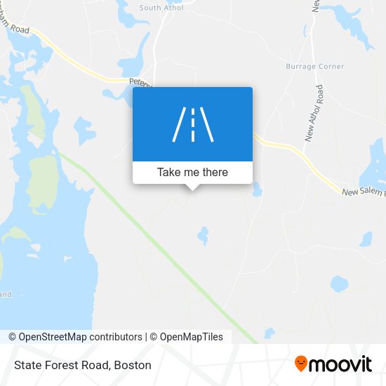 Mapa de State Forest Road