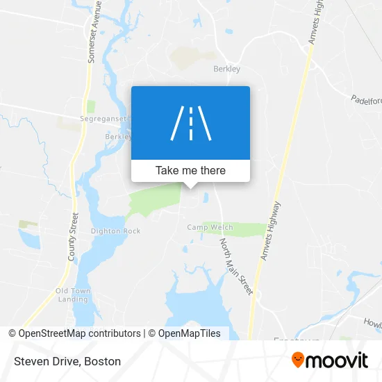 Steven Drive map