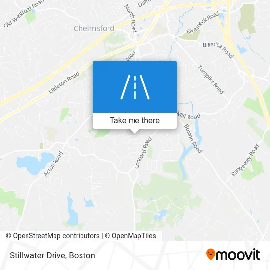 Stillwater Drive map