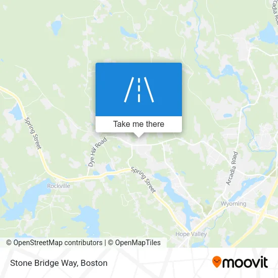 Stone Bridge Way map