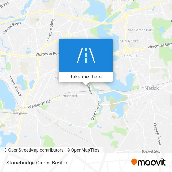 Stonebridge Circle map