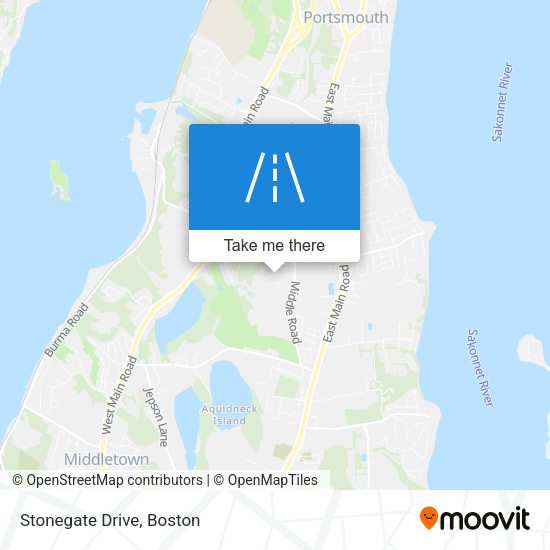Mapa de Stonegate Drive