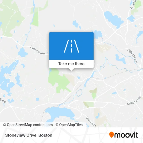 Stoneview Drive map
