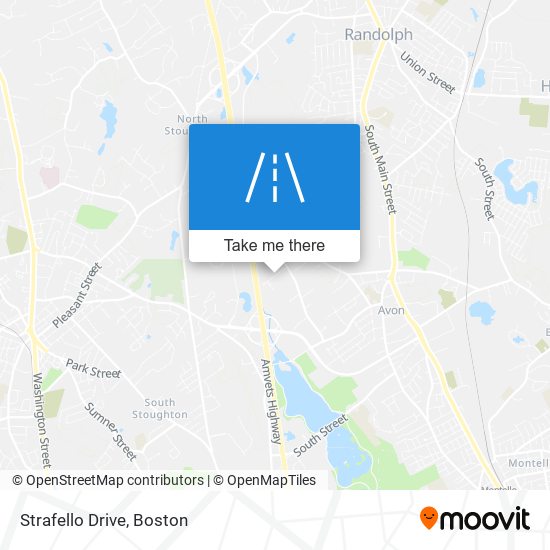 Strafello Drive map