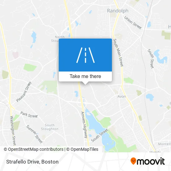 Strafello Drive map