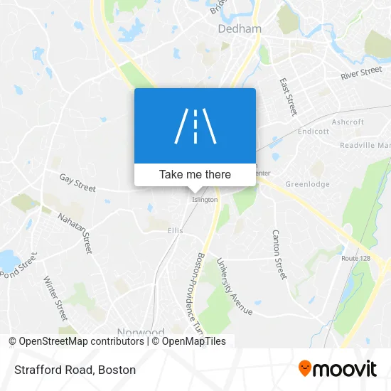 Strafford Road map