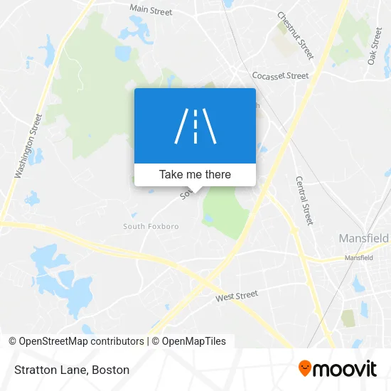 Stratton Lane map