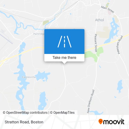 Stratton Road map