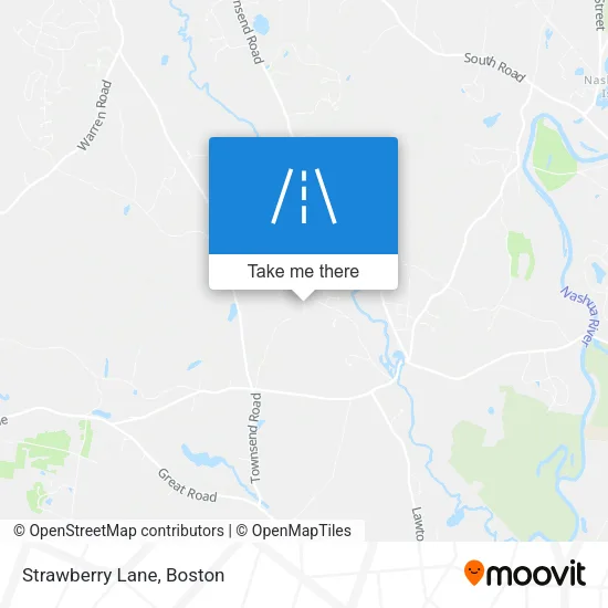 Strawberry Lane map