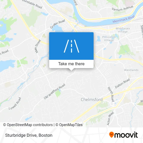 Sturbridge Drive map