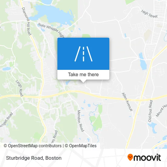 Sturbridge Road map