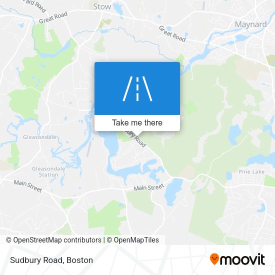 Mapa de Sudbury Road