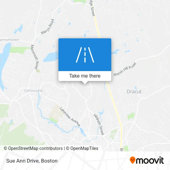 Sue Ann Drive map