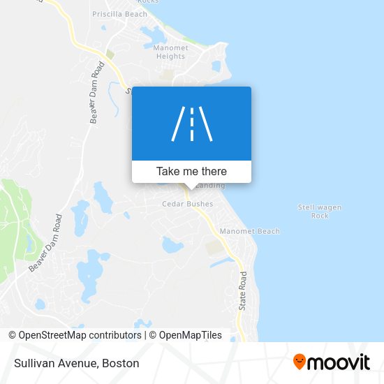 Mapa de Sullivan Avenue