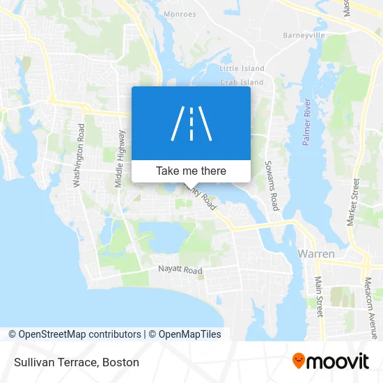 Sullivan Terrace map