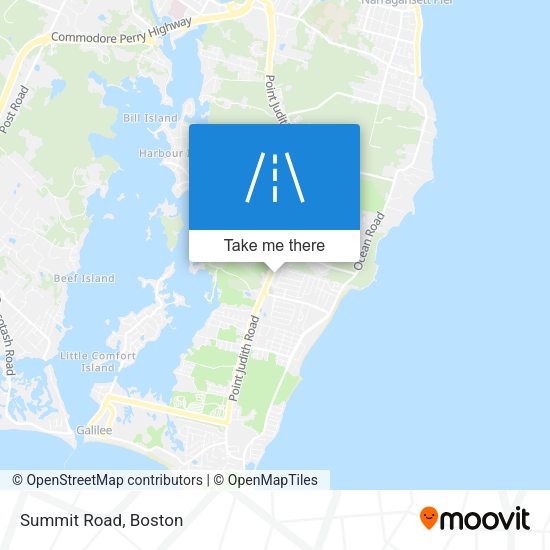 Mapa de Summit Road