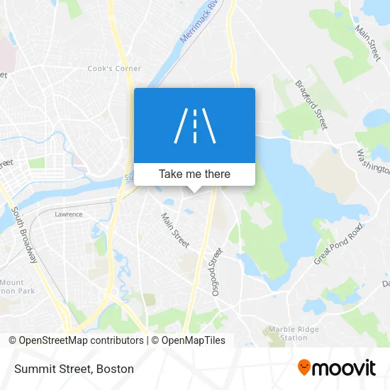 Summit Street map