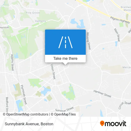 Sunnybank Avenue map