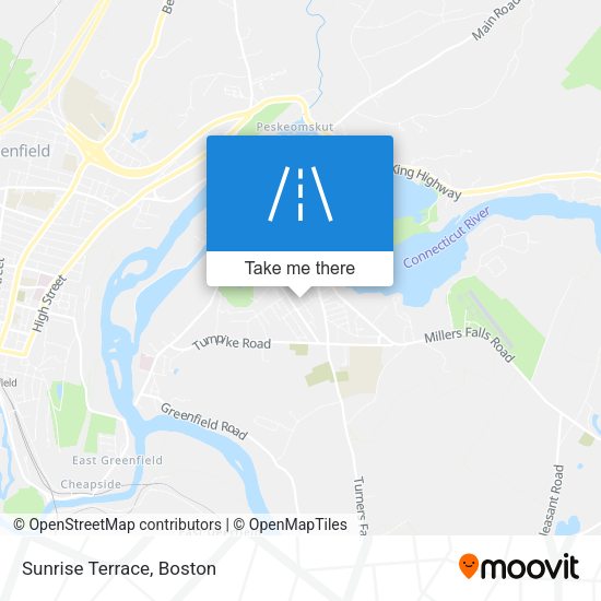 Mapa de Sunrise Terrace