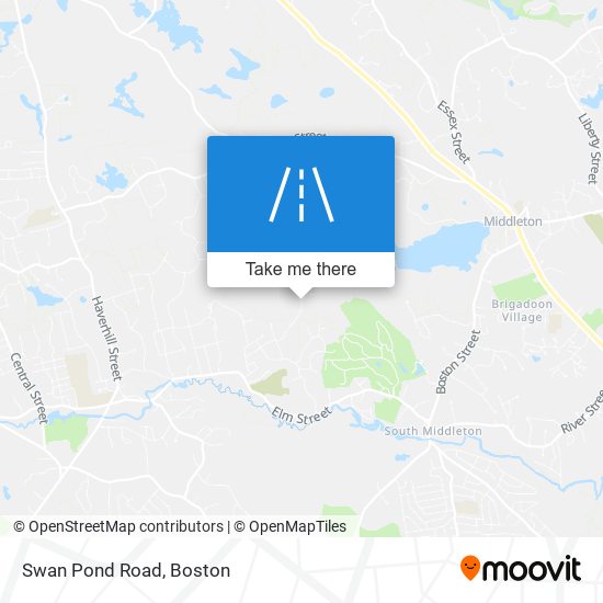 Swan Pond Road map