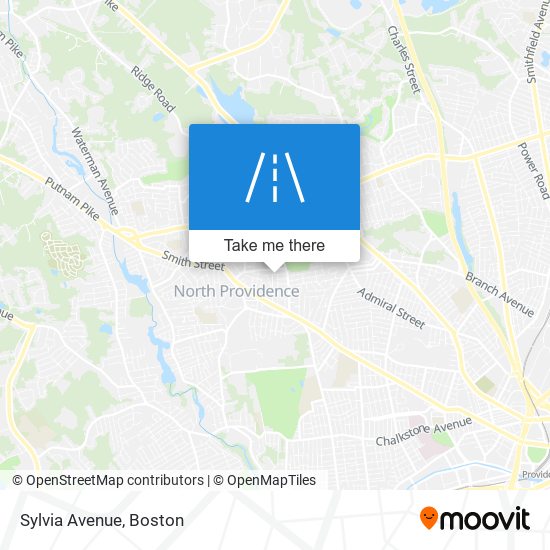 Sylvia Avenue map