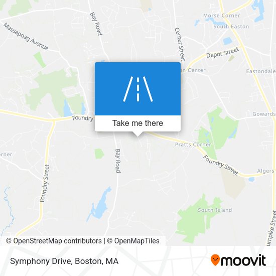 Mapa de Symphony Drive