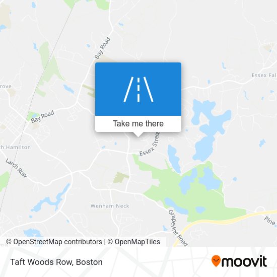 Mapa de Taft Woods Row