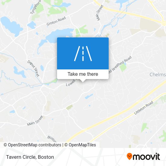Mapa de Tavern Circle