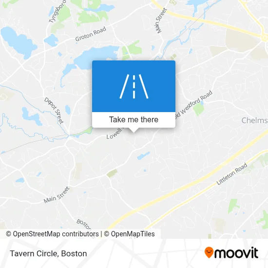 Tavern Circle map
