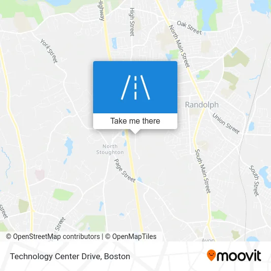 Technology Center Drive map