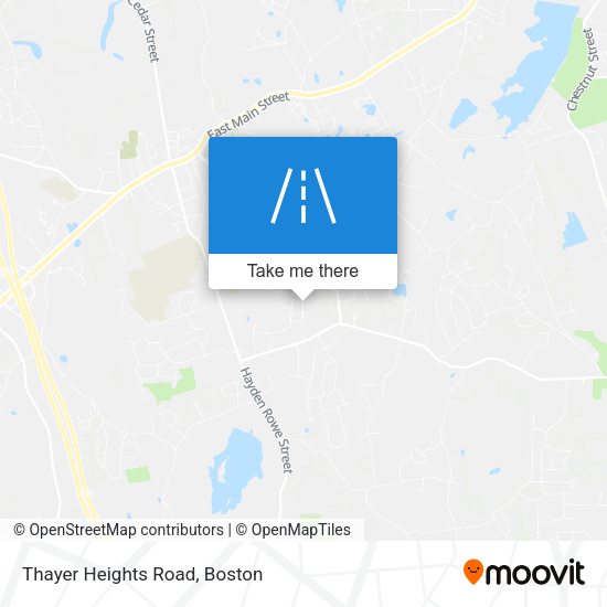 Mapa de Thayer Heights Road