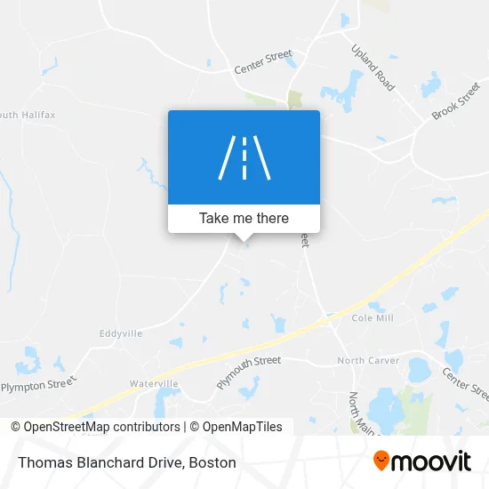 Thomas Blanchard Drive map