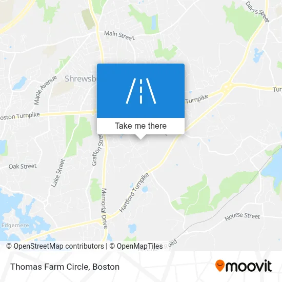 Thomas Farm Circle map