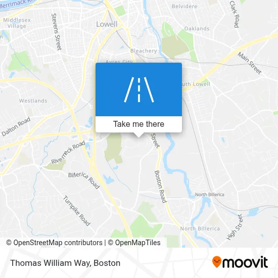 Thomas William Way map