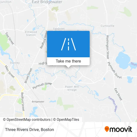 Three Rivers Drive map