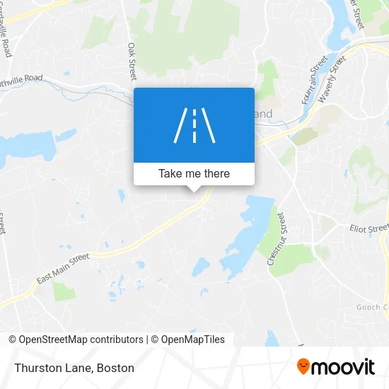 Thurston Lane map