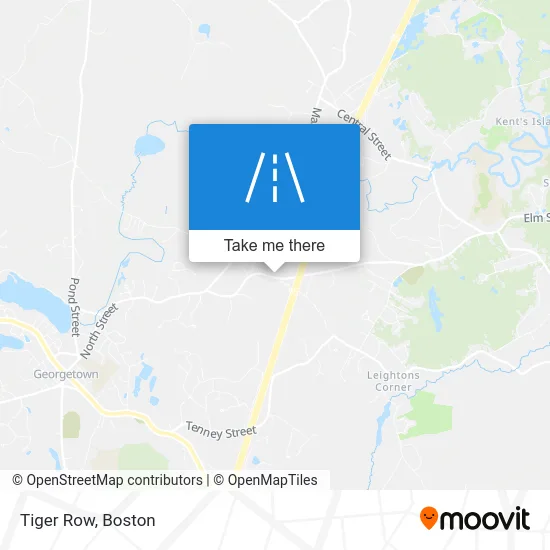 Tiger Row map