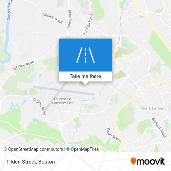 Mapa de Tilden Street