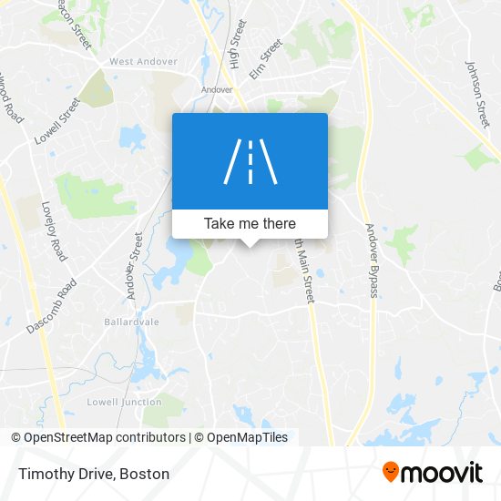 Timothy Drive map