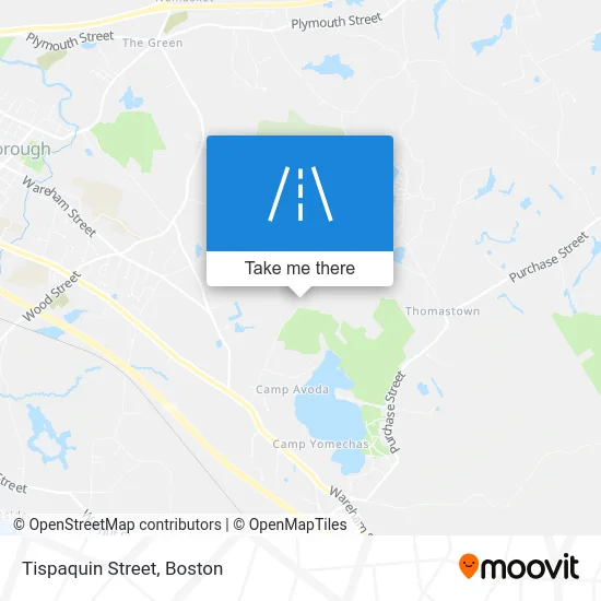 Tispaquin Street map