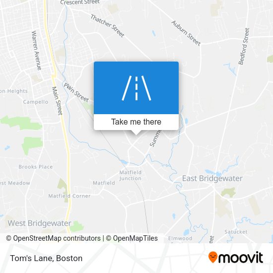 Mapa de Tom's Lane