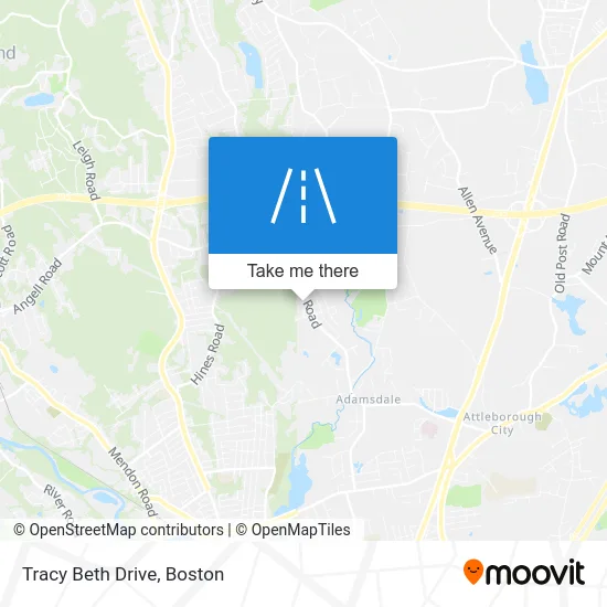 Tracy Beth Drive map