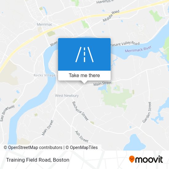 Mapa de Training Field Road