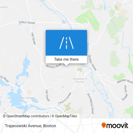 Mapa de Trajanowski Avenue