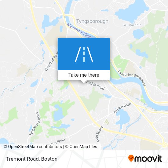 Mapa de Tremont Road