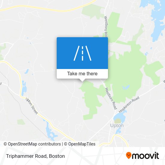 Mapa de Triphammer Road