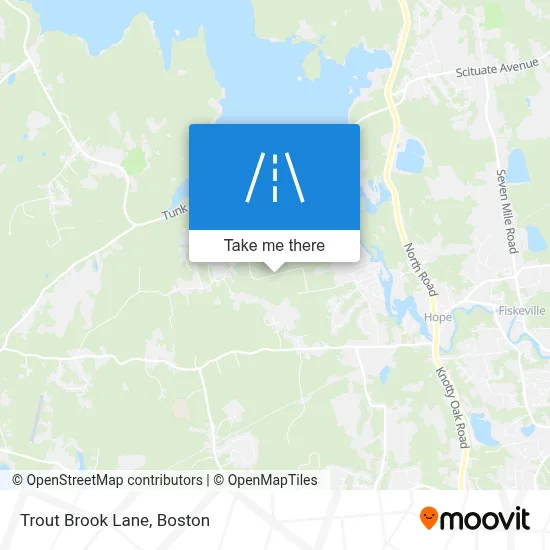 Trout Brook Lane map